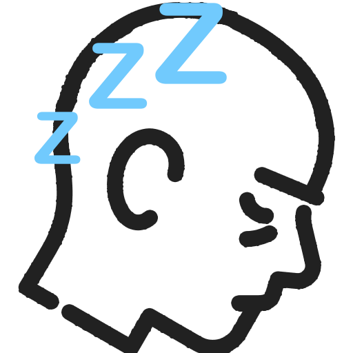 icon drowsiness or sedation