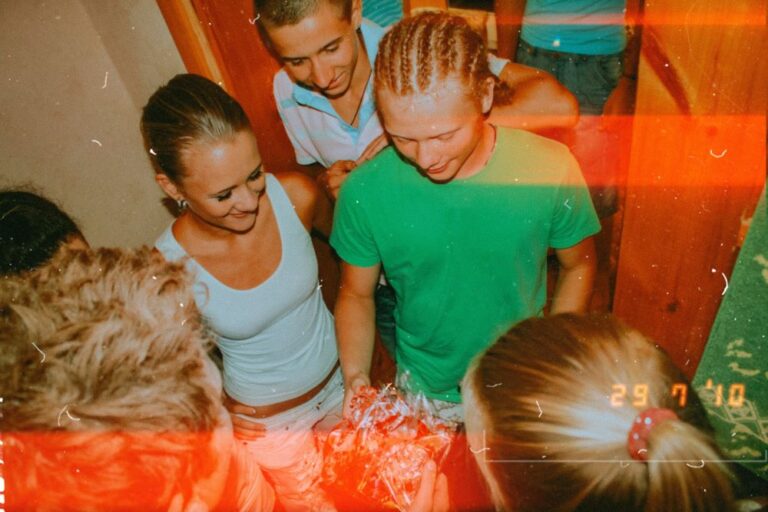 old photo of young group 2