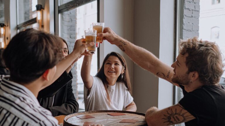 photo of a group of friends drinking alcohol 2