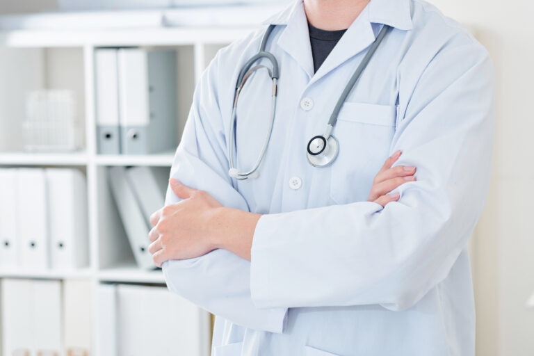 Confident Experienced Doctor