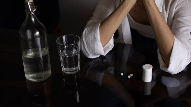young woman dealing with anxiety