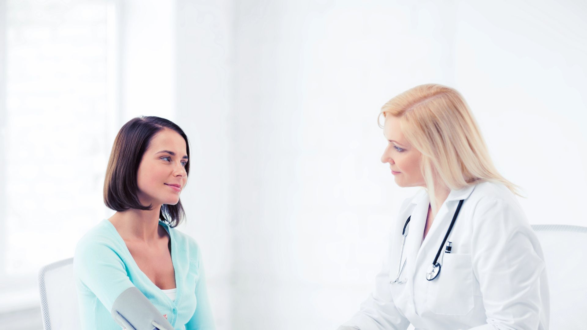 doctor and patient in hospital